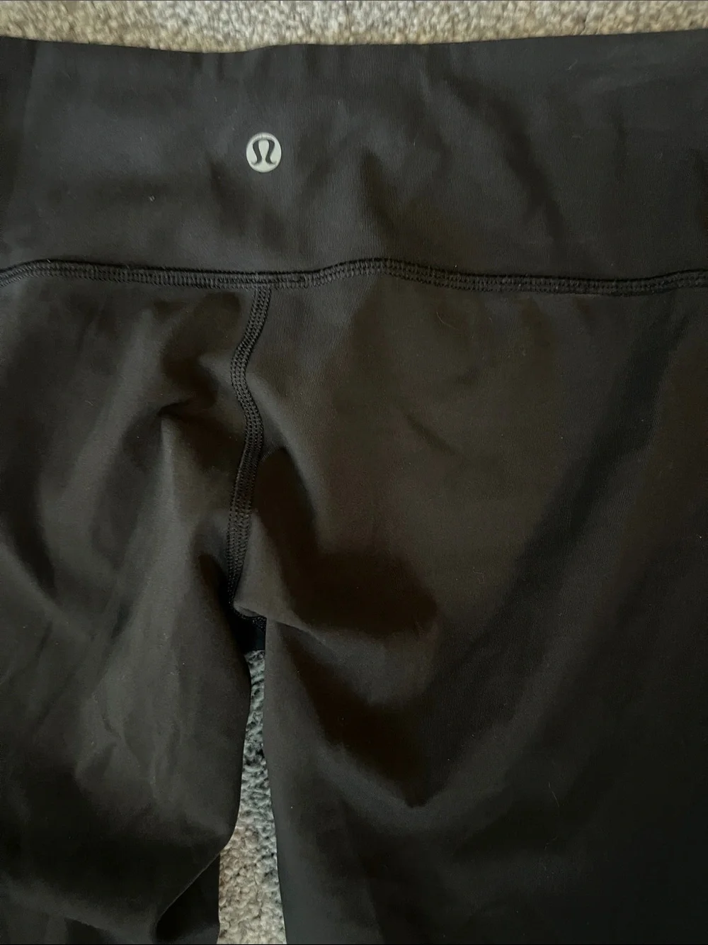 lululemon athletica Black Capri High-Rise Leggings